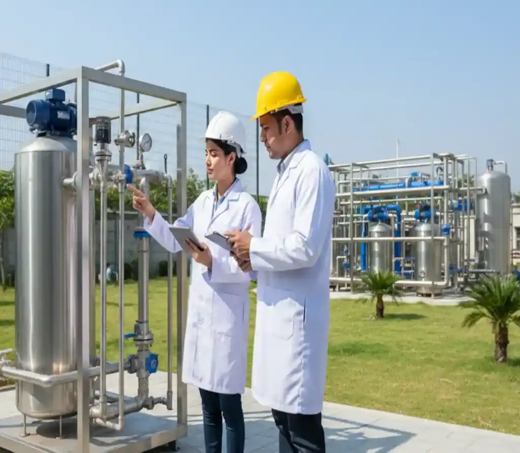 Industrial water treatment system UAE